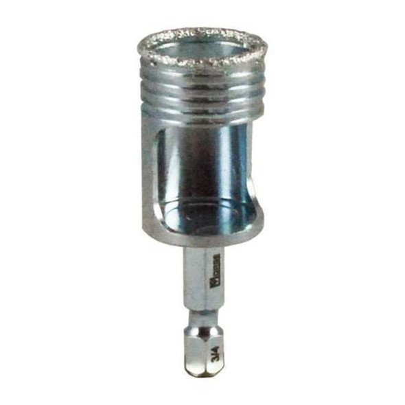 Morse Hole Saw,Diameter:3/4",Diamond Grit DGM12C