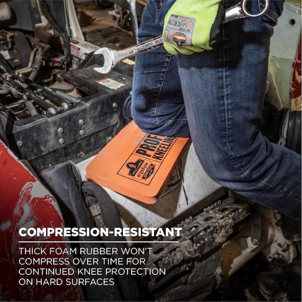 Ergodyne Kneeling Pad,18 in. L x 8 in. W,Compact 375