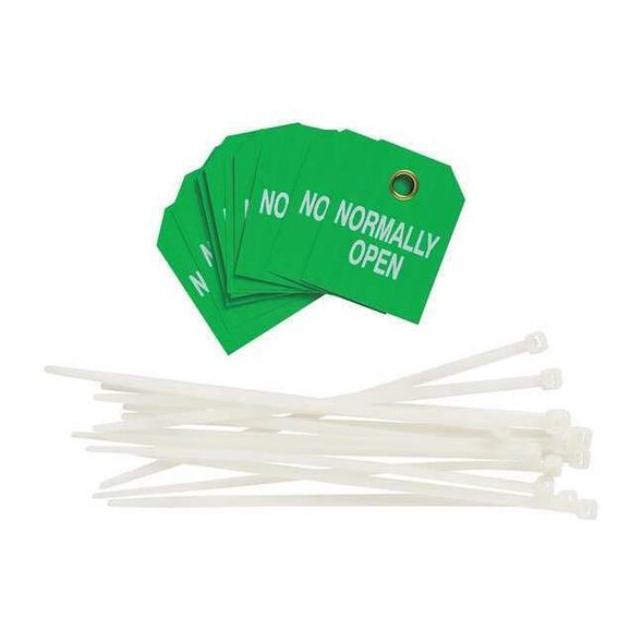 Brady Tag,2 1/2 in H,2 in W,Polyester,PK10 89246
