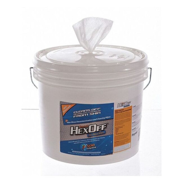 Hygenall Heavy Metal Removing Wipes,8inL,6inW,PK2 HX902NRTB