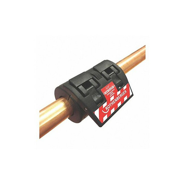 Rothenberger Repair Clamp,1/2"MaxOD,Partial Cov,3"L 80007 Rothenberger Repair Clamp,1/2"MaxOD,Partial Cov,3"L 80007