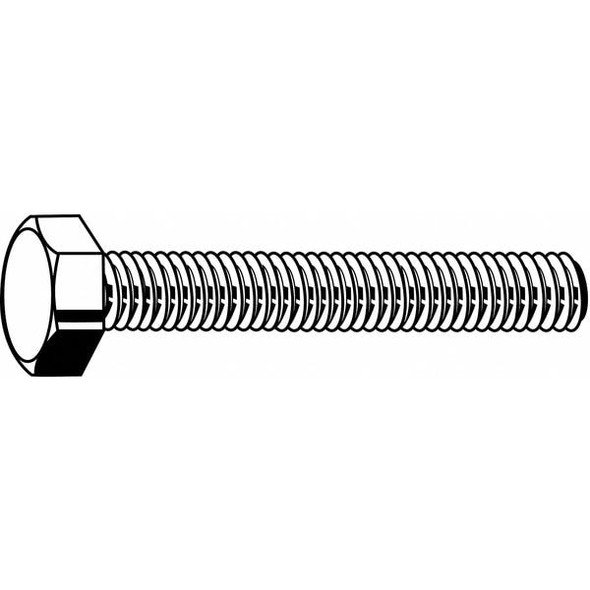 Class 8.8, M20-2.50 Hex Head Cap Screw, Black Oxide Steel, 50 mm L, 10 PK
