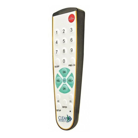 Clean Remote Spillproof TV Remote Control CR3BCB