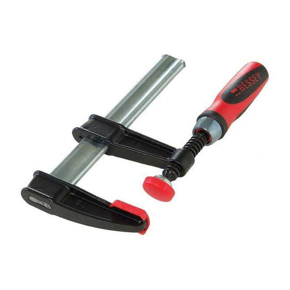 6 in Bar Clamp, Composite Plastic Handle and 2 1/2 in Throat Depth