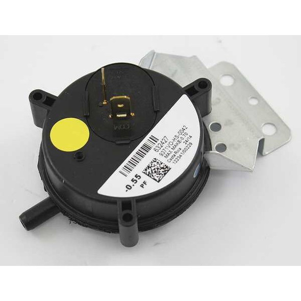 Nordyne Pressure Switch,-0.55 In. WC SPST 632427R