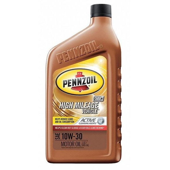 Pennzoil Engine Oil, 10W-30, 1 Qt., Pennzoil 550022812