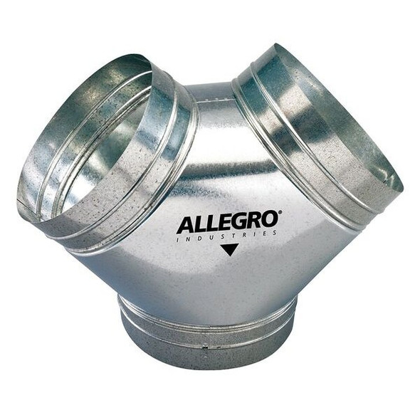 Allegro Industries Duct to Duct Connector,12 in. W,Slvr 9550-Y