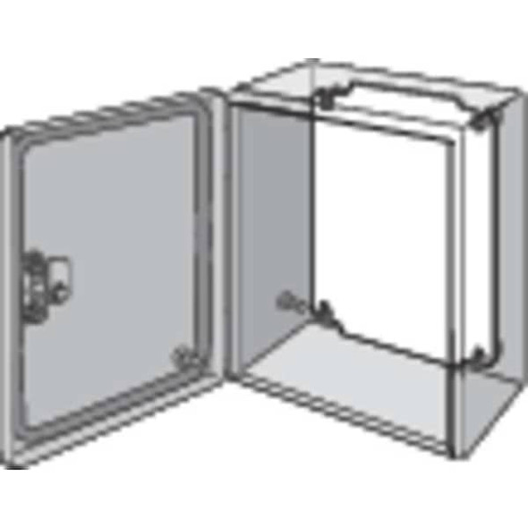 Nvent Hoffman Interior Panel, 12 Gangs, Steel LP3025
