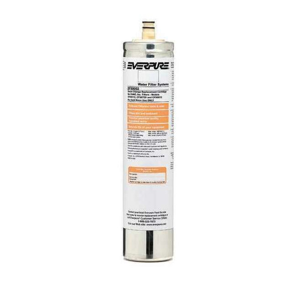 Everpure Quick Connect Filter, 1.5 gpm, 5 Micron, 4" O.D., 14 in H EV978112-75