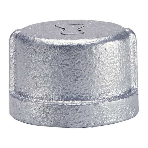 Anvil Round Cap, Malleable Iron, 1 1/4 in 0319900643