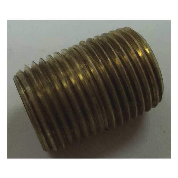 Mi-T-M Brass Nipple,1/2 In Close 23-0019