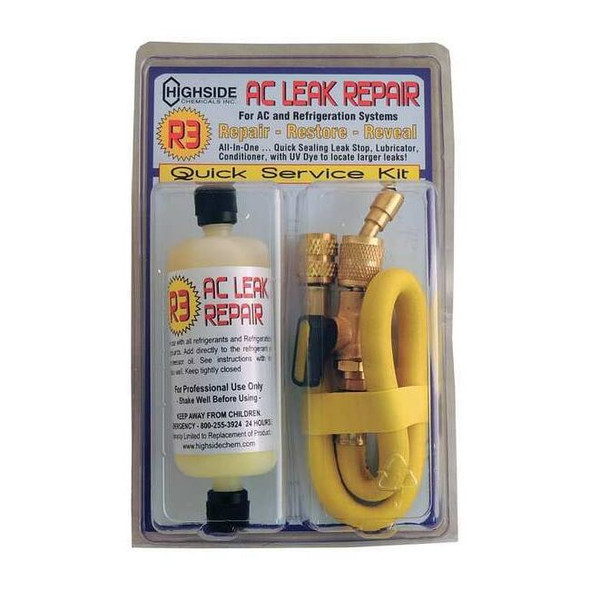 Highside Chemicals Refrigerant Leak Sealant,2 oz,Cartridge HS60002