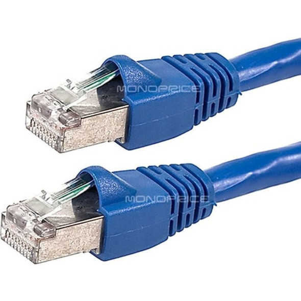 Monoprice STP Cable, 500MHz, 24AWG, Blue, 50ft 5905