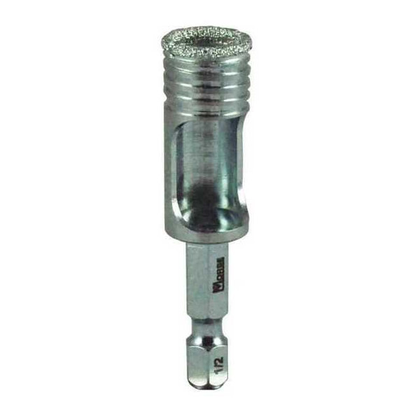 Morse Hole Saw,Diameter:1/2",Diamond Grit DGM08C