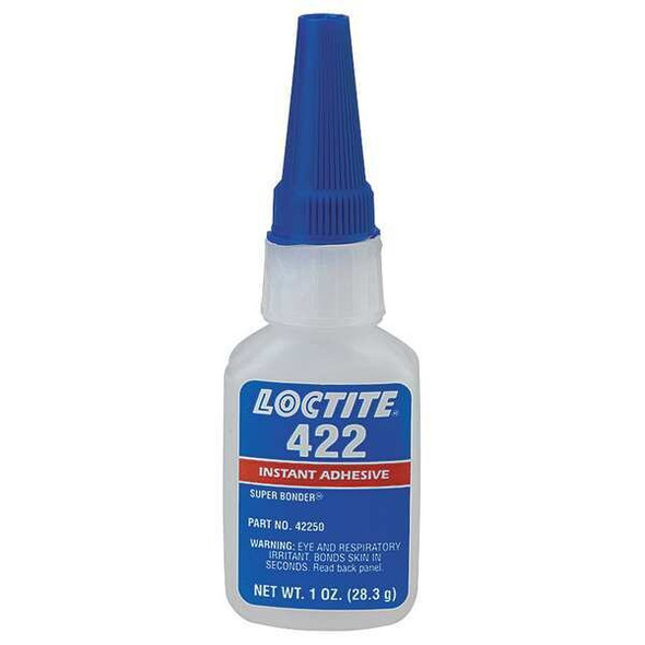 Loctite Hot Melt Adhesive, 422 Series, Brown, 1 oz, Bottle 233927