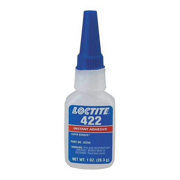 Loctite Hot Melt Adhesive, 422 Series, Brown, 1 oz, Bottle 233927