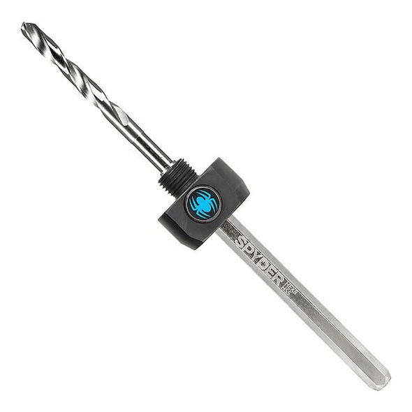 Spyder HoleSawArbor,5/8"-18,For:1-3/8"to6-5/8" 600635P