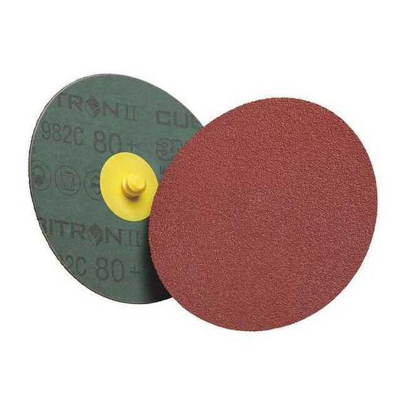 3m Cubitron Quick-Change Sanding Disc,3 in Dia,TR 60410011757