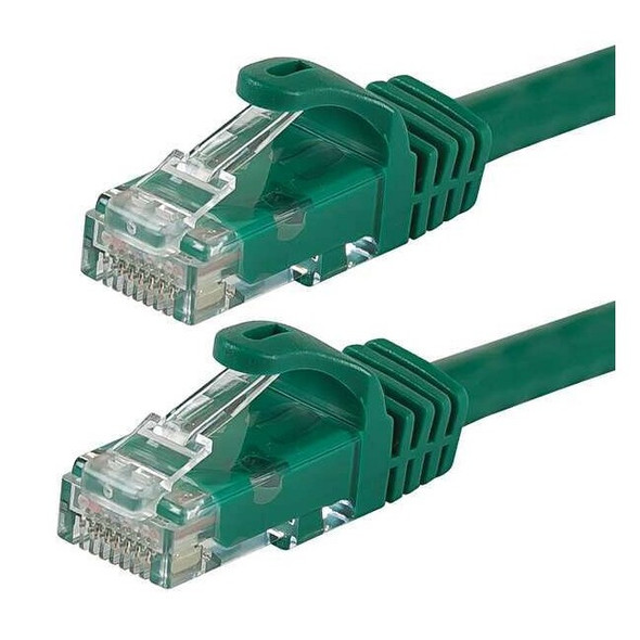 Monoprice Patch Cord,Cat 6,Flexboot,Green,1.0 ft. 9846