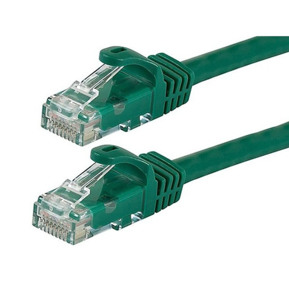 Monoprice Patch Cord,Cat 6,Flexboot,Green,50 ft. 9856