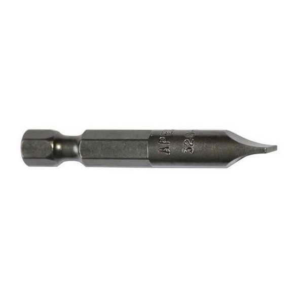 Apex Tool Group PowerBit,L:1 15/16",PKG5,BitSize:10F-12R 320-5X-5PK