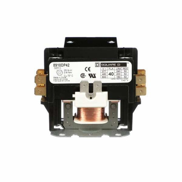 Square D DefPurpContactor,220/208-240VAC,3P,75A 8910DP42V09