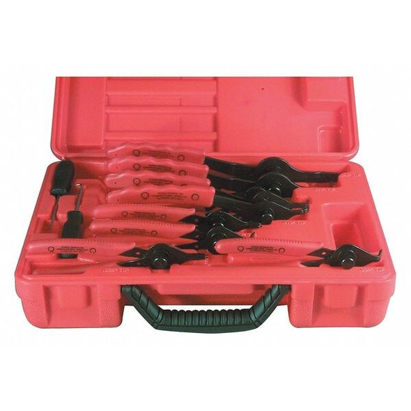 Astro Pneumatic Snap Ring Plier Set,10 pcs. 9401