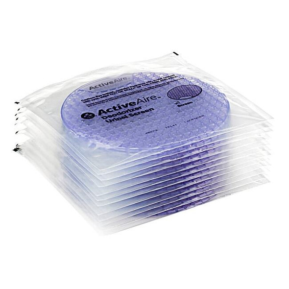 Georgia-Pacific Urinal Screen,2.8" W,Lavender,PK12 48272