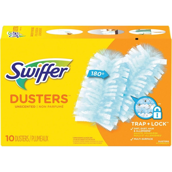 Swiffer Duster Refill,7 1/2 in L,Blue,PK4 21459 Swiffer Duster Refill,7 1/2 in L,Blue,PK4 21459