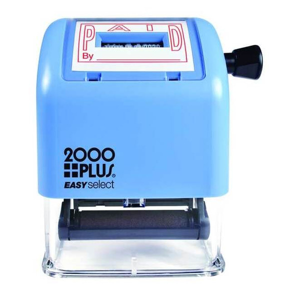 2000 Plus Self-Inking Paid and Date Stamp 011093
