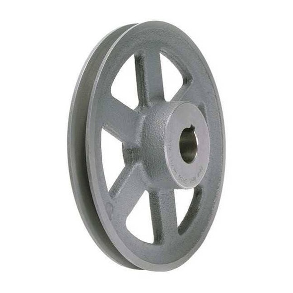 Manufacturer Varies 1 in Fixed Bore 1 Groove V-Belt Pulley 5.95 in OD AK611