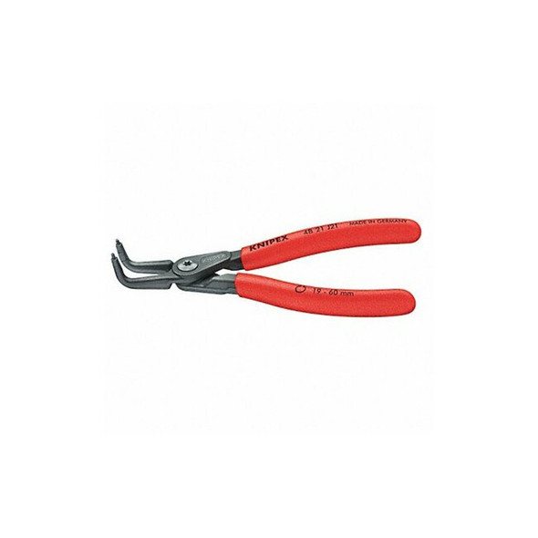 Knipex 5-1/4" Precision internal Circlip Pliers, Plastic Grip 48 21 J11
