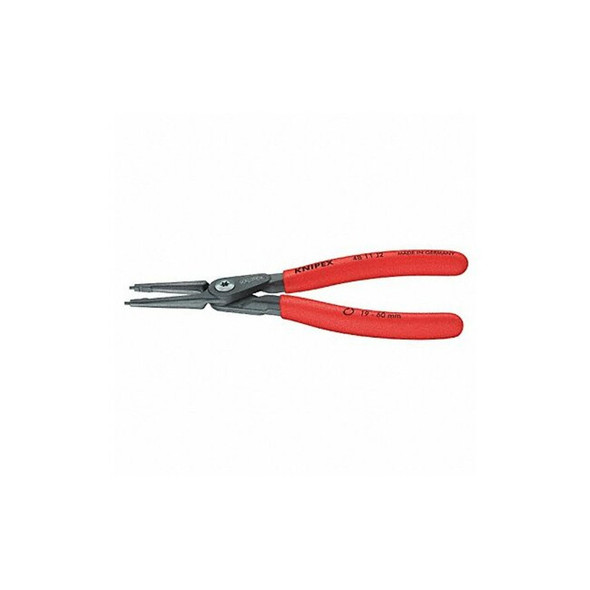 Knipex Retaining Ring Plier,Internal,0.093" D 48 11 J3 Knipex Retaining Ring Plier,Internal,0.093" D 48 11 J3