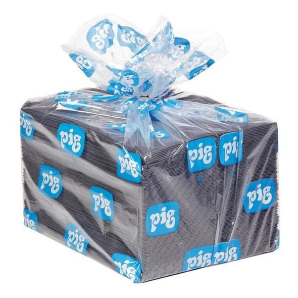 Pig Sorbent Pad, 22 gal, 15 in x 20 in, Universal, Gray, Polypropylene MAT203