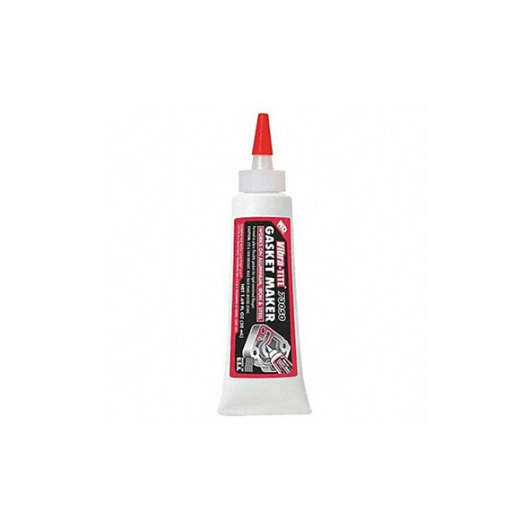 Anaerobic Gasket Sealant, 50 mL, Red, Temp Range -65 to 300 Degrees F