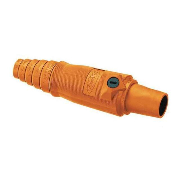 Connector, 3R, 4X, 12, Female, Orange, 2/0 to 4/0