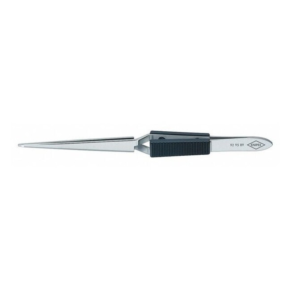 Knipex Cross Over Tweezers,SS,Straight,6 1/2"L 92 95 89