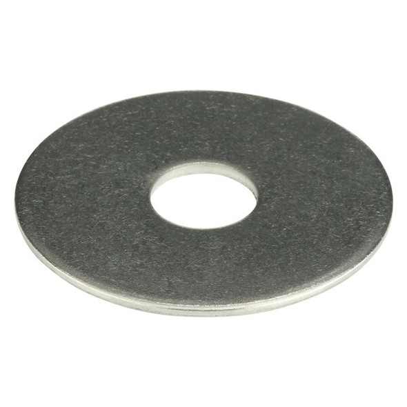 Fender Washer, For Screw Size 3/8" ,Stainless Steel Plain Finish, 50 PK