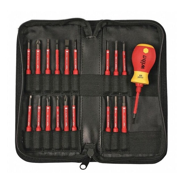 Wiha Electricians Tool Kit,20 pcs. 28396