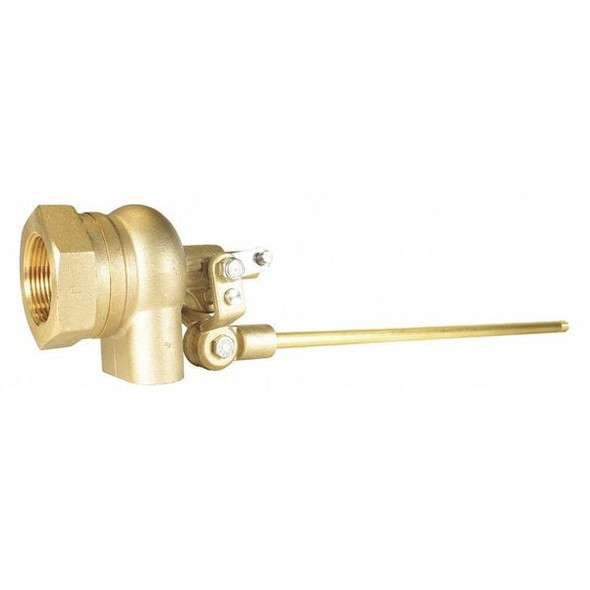 Manufacturer Varies Float Valve,Brass,1-1/4",Pipe Mount R605T-1-1/4-7