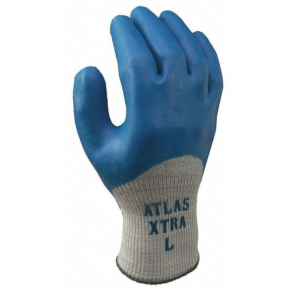 Showa Coated Gloves,Blue/Gray,S,PR 305S-07 Showa Coated Gloves,Blue/Gray,S,PR 305S-07