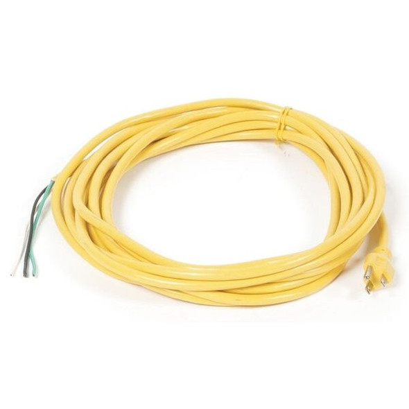 Tennant Power Cord,25 ft,Use w/4VDU7 130222