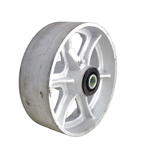 Manufacturer Varies Caster Wheel,8"dia,1,400 lb,Silver P-C-080x020/050R