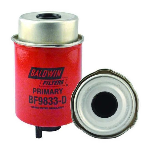 Baldwin Filters Fuel Filter,6-1/16 x 3-7/32 x 6-1/16 In BF9833-D