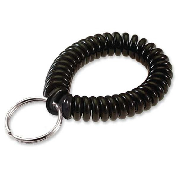Lucky Line Key Chain,Black,Polyurethane,PK5 4102005 Lucky Line Key Chain,Black,Polyurethane,PK5 4102005
