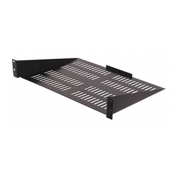 Video Mount Products Rack Shelf,For Racks,Steel,Black ERS1V