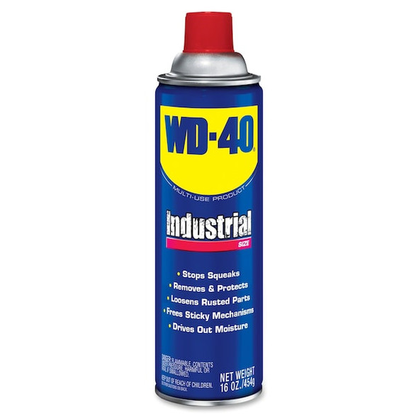 Industrial Multi-Use Lubricant, -60 to 300 Deg F, Net Wt 16 oz, Container Sz 21 oz, Aerosol, Amber