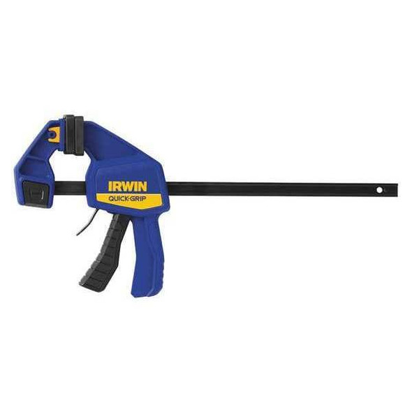 Irwin Bar Clamp,12" Cap.,3-1/4" Throat Depth 1964718