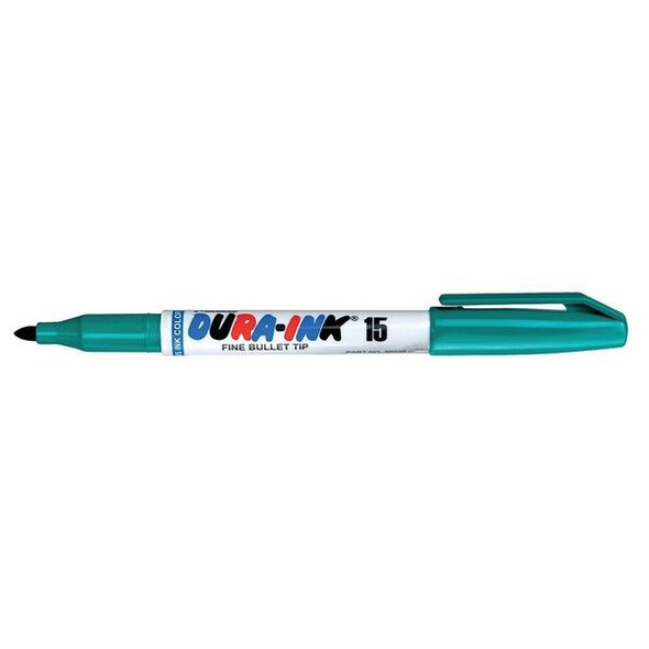 Markal Industrial Marker, Fine Tip, Green Color Family, Ink 96026
