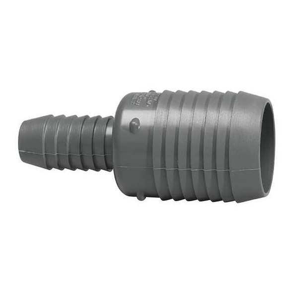 Manufacturer Varies PVC Coupling, Insert, 1 1/4 in x 3/4 in Pipe Size 1429167